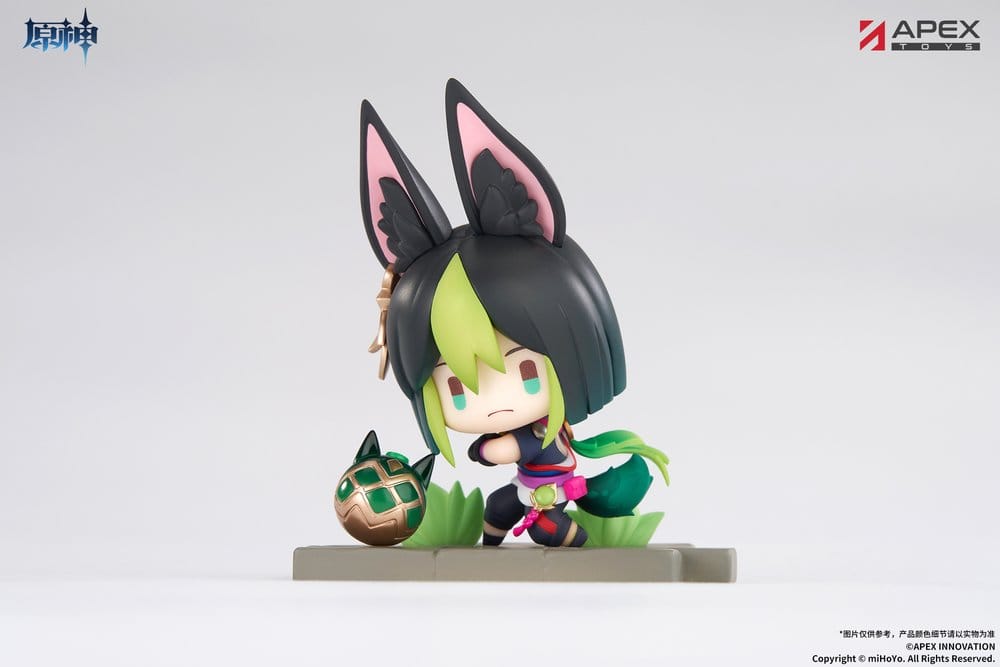 Genshin Impact Senjou no Eishi Figuras Mini sumeru Version Blind Box Expositor (9)