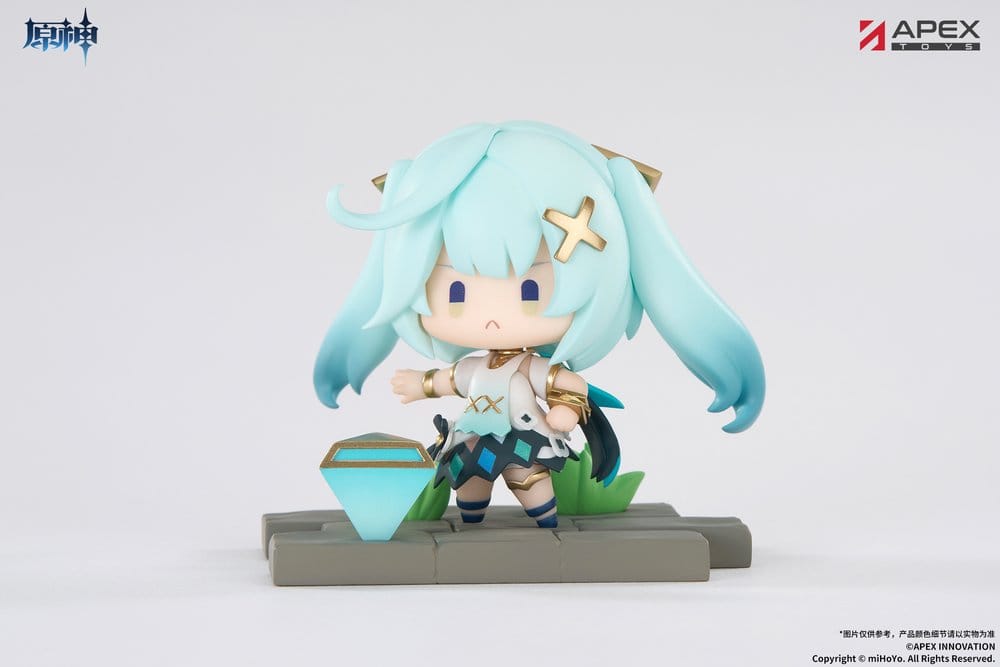Genshin Impact Senjou no Eishi Figuras Mini sumeru Version Blind Box Expositor (9)