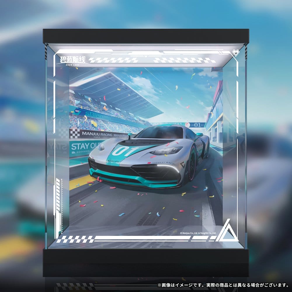 Azur Lane Display Acrílico para Shinano Moonlit Chrome Ver. 30 x 34 cm Frikytopia