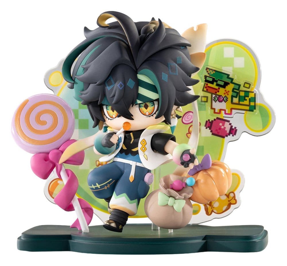 Genshin Impact Chibi Chara Figura PVC You Ye Qi Xiang Series Kinich 11 cm Frikytopia