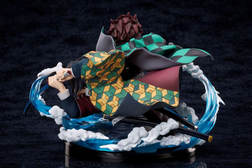 Demon Slayer: Kimetsu no Yaiba Estatua PVC Tanjiro & Giyuu 13 cm