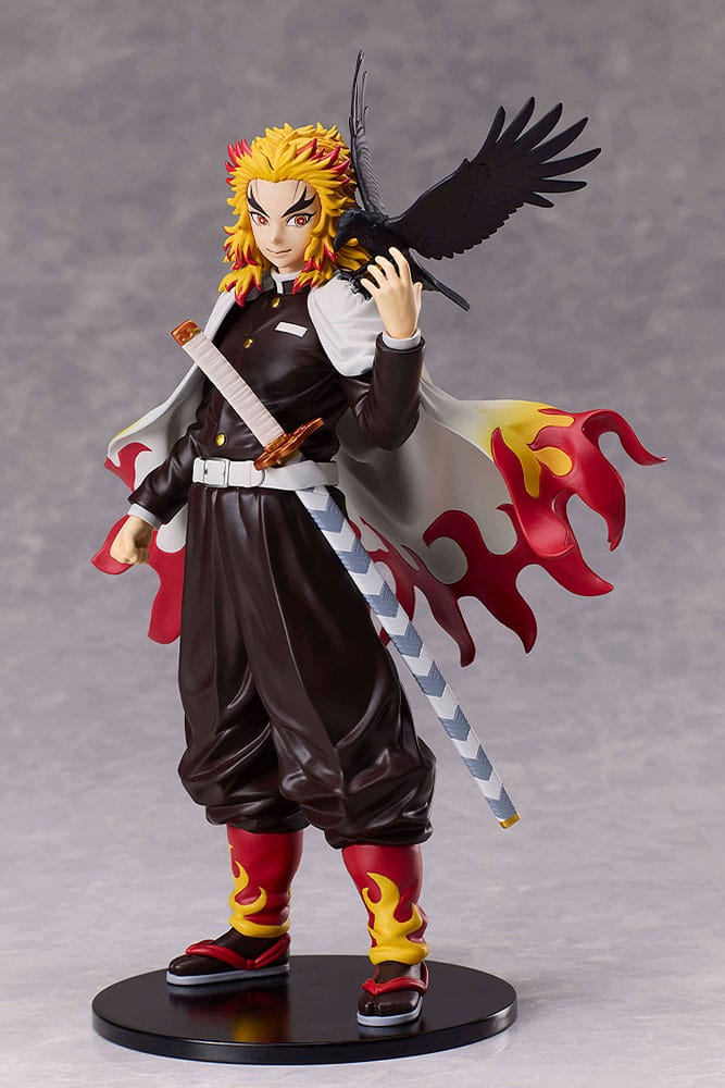 Demon Slayer: Kimetsu no Yaiba Estátua Kyojuro Rengoku Flame Hashira 20 cm