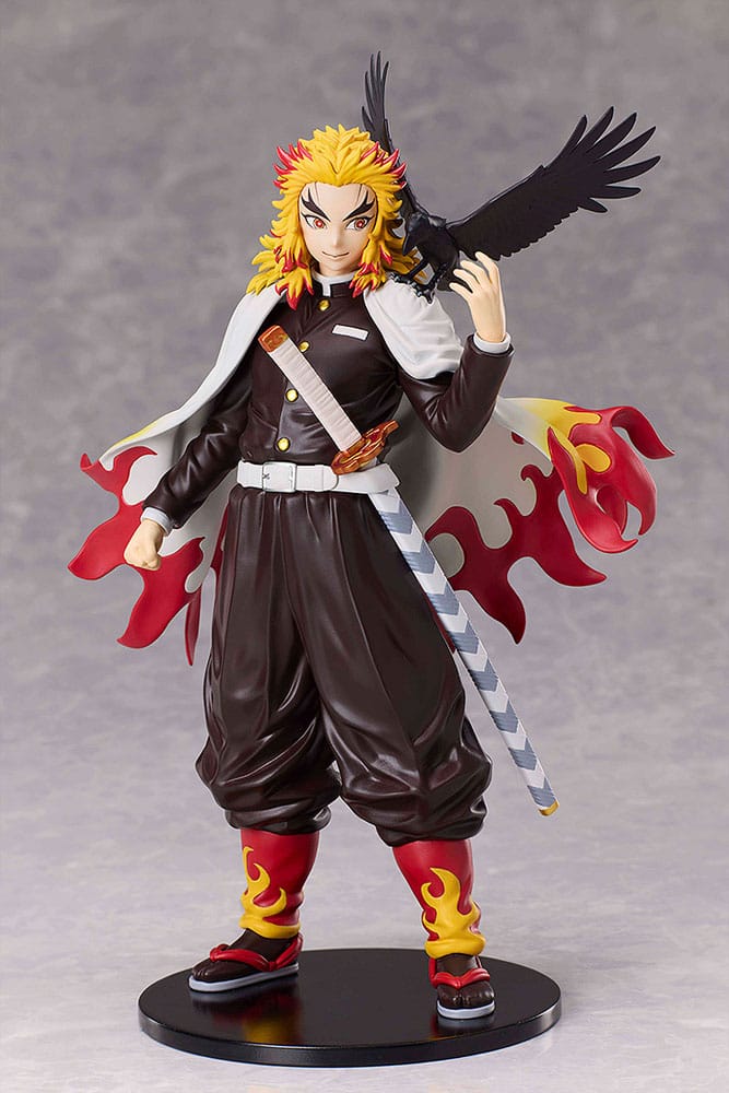 Demon Slayer: Kimetsu no Yaiba Estátua Kyojuro Rengoku Flame Hashira 20 cm