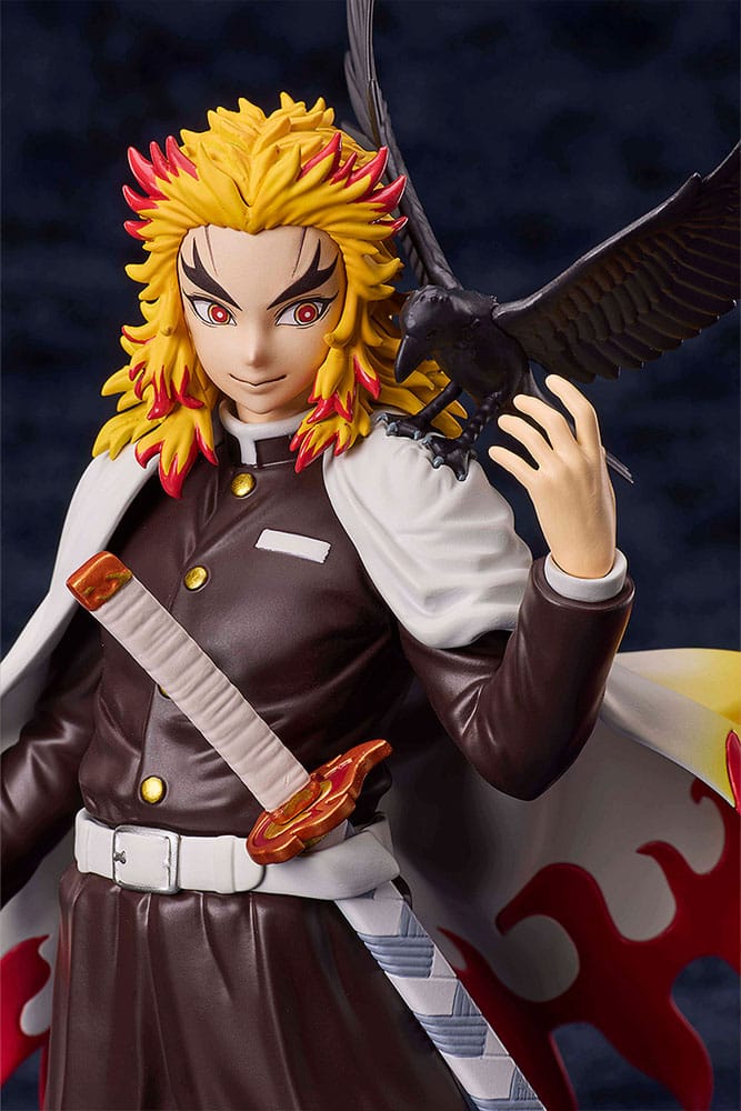 Demon Slayer: Kimetsu no Yaiba Estátua Kyojuro Rengoku Flame Hashira 20 cm