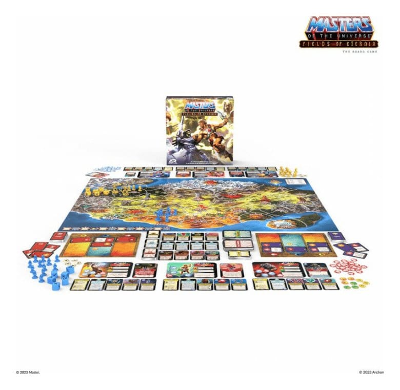 Masters of the Universe Juego de Mesa Fields of Eternia *Edición Inglesa*