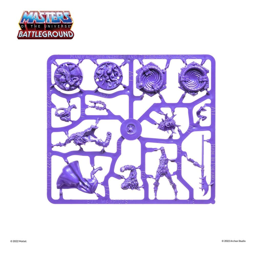 Masters of the Universe: Battleground Juego de Miniaturas Wave 1: Evil Warriors Faction *Edición Alemán*