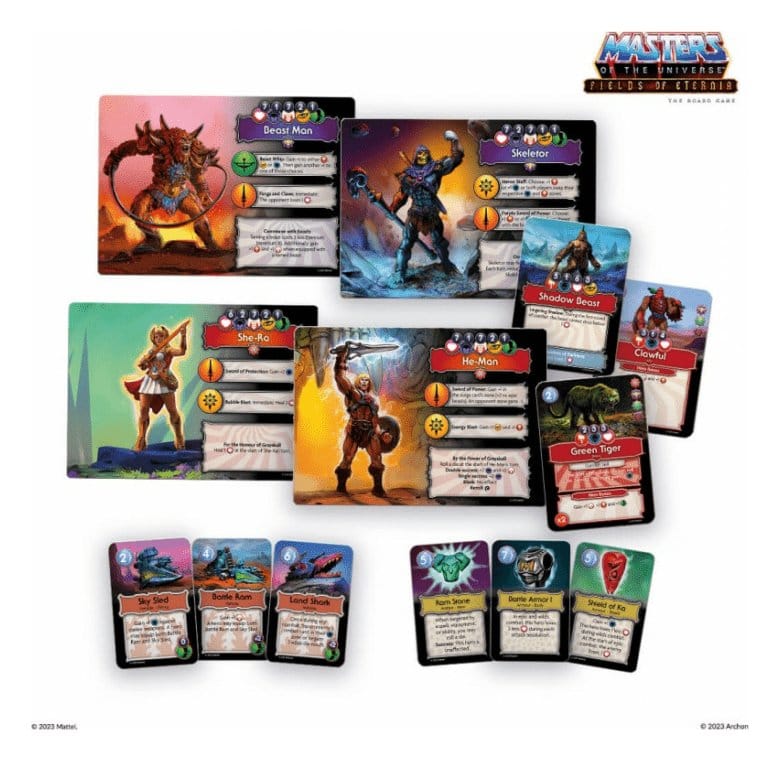 Masters of the Universe Juego de Mesa Fields of Eternia *Edición Española*
