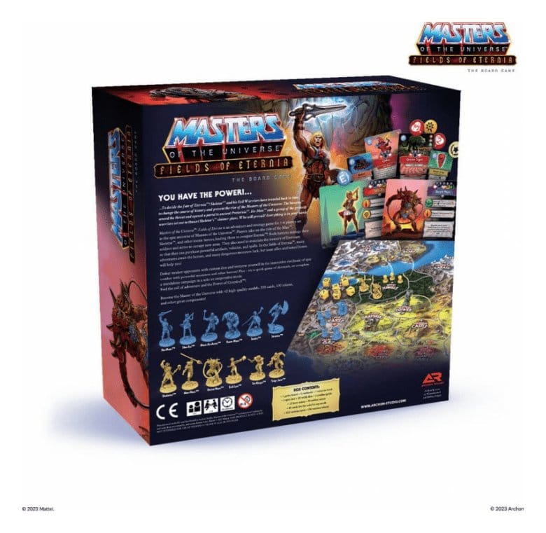Masters of the Universe Juego de Mesa Fields of Eternia *Edición Española*