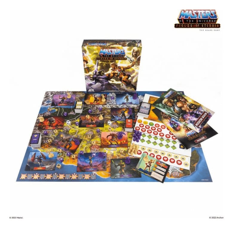 Masters of the Universe Juego de Mesa Fields of Eternia *Edición Alemana*