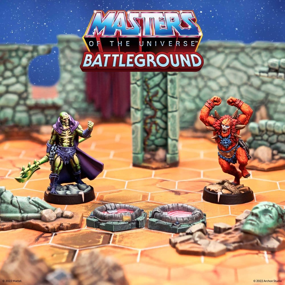 Masters of the Universe: Battleground Juego de Miniaturas Wave 1: Evil Warriors Faction *Edición Italiano*