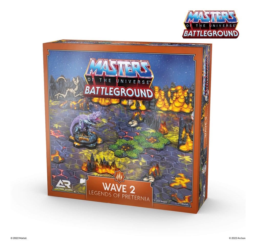 Masters of the Universe: Battleground Juego de Miniaturas Wave 2: Legends of Preternia *Edición Alemán* Frikytopia