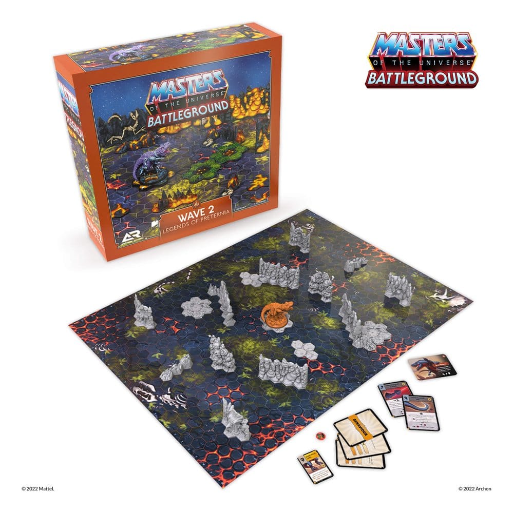 Masters of the Universe: Battleground Juego de Miniaturas Wave 2: Legends of Preternia *Edición Francés*