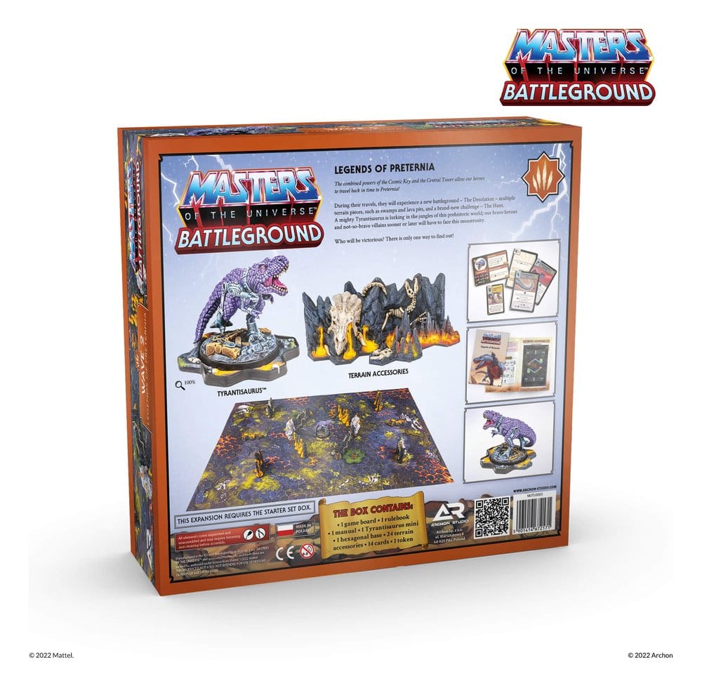 Masters of the Universe: Battleground Juego de Miniaturas Wave 2: Legends of Preternia *Edición Italiano*