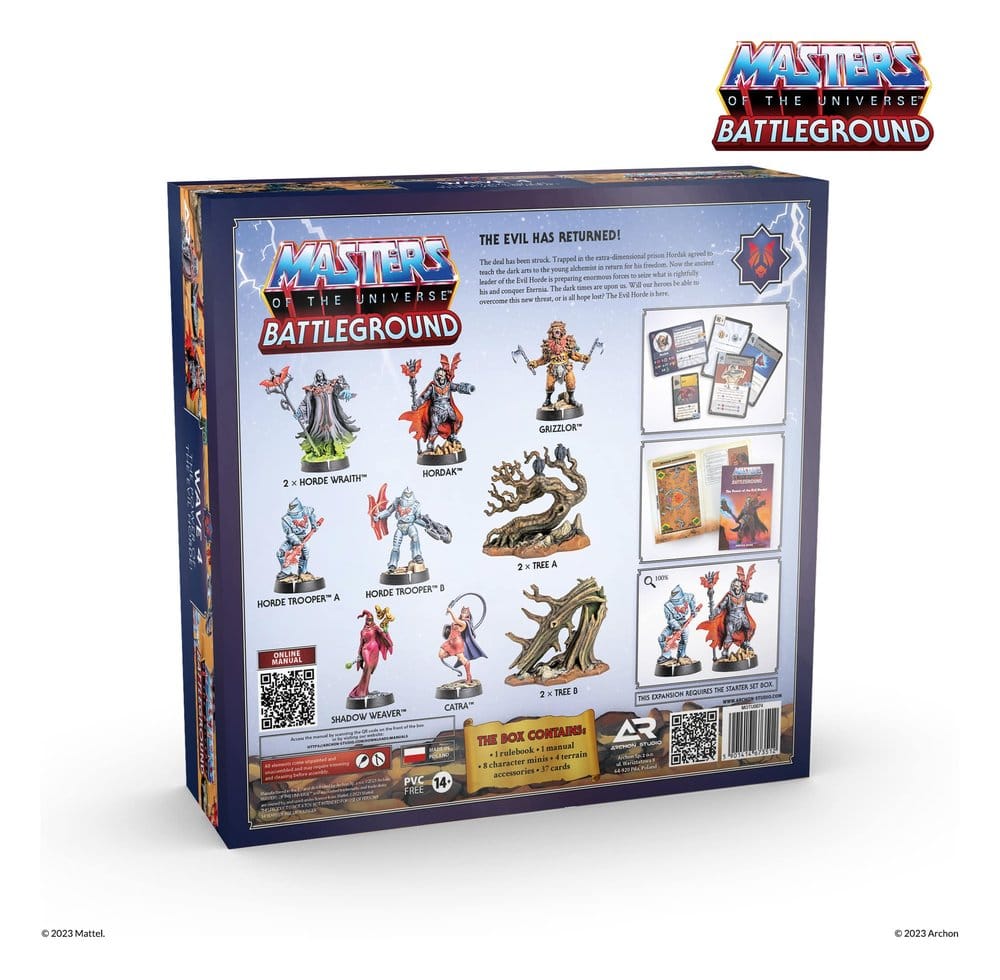 Masters of the Universe: Battleground Juego de Miniaturas Wave 4: The Power of the Evil Horde *Edición Español*