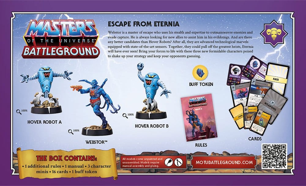 Masters of the Universe: Battleground Juego de Miniaturas Wave 5: Evil Warriors Faction *Edición Francés*