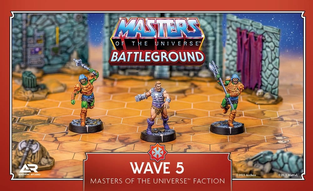 Masters of the Universe: Battleground Juego de Miniaturas Wave 5: Masters of the Universe Faction *Edición Italiano*