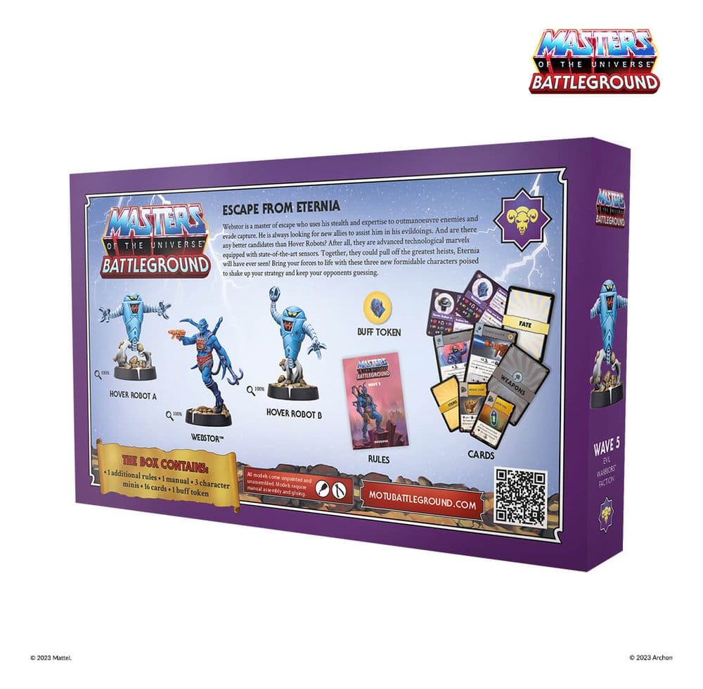 Masters of the Universe: Battleground Juego de Miniaturas Wave 5: Evil Warriors Faction *Edición Italiano*