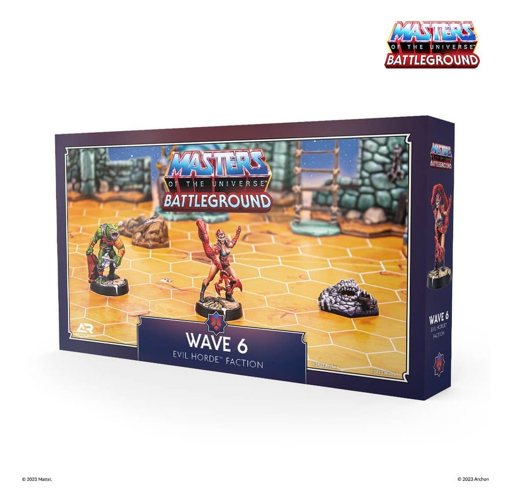 Masters of the Universe: Battleground Juego de Miniaturas Wave 6: Evil Horde Faction *Edición Italiano* Frikytopia