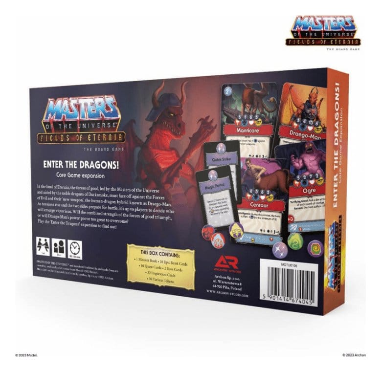 MOTU: FIELDS OF ETERNIA - ENTER THE DRAGONS! Edición española