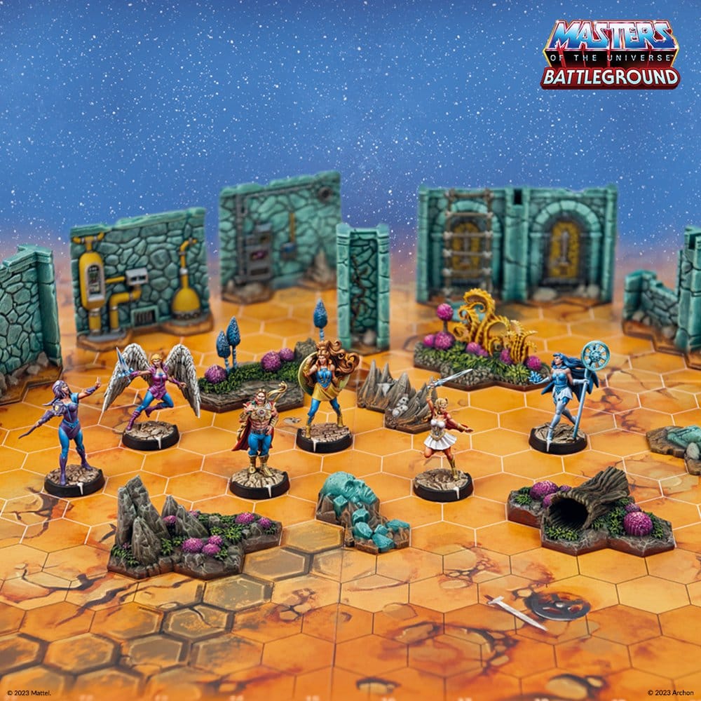 MASTERS OF THE UNIVERSE BATTLEGROUND WAVE 7 THE GREAT REBELLION ENGLISH VERSION