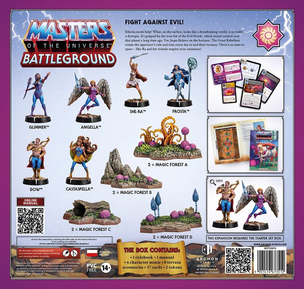 Masters of the Universe Battleground
Wave 7: The Great Rebellion
DEUTSCHE VERSION