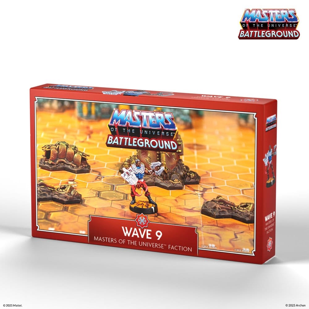 Masters of the Universe: Battleground Juego de Miniaturas Wave 9: Masters of the Universe Faction *Edición Inglés* Frikytopia