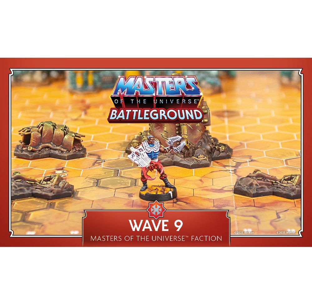 Masters of the Universe: Battleground Juego de Miniaturas Wave 9: Masters of the Universe Faction *Edición Francés*