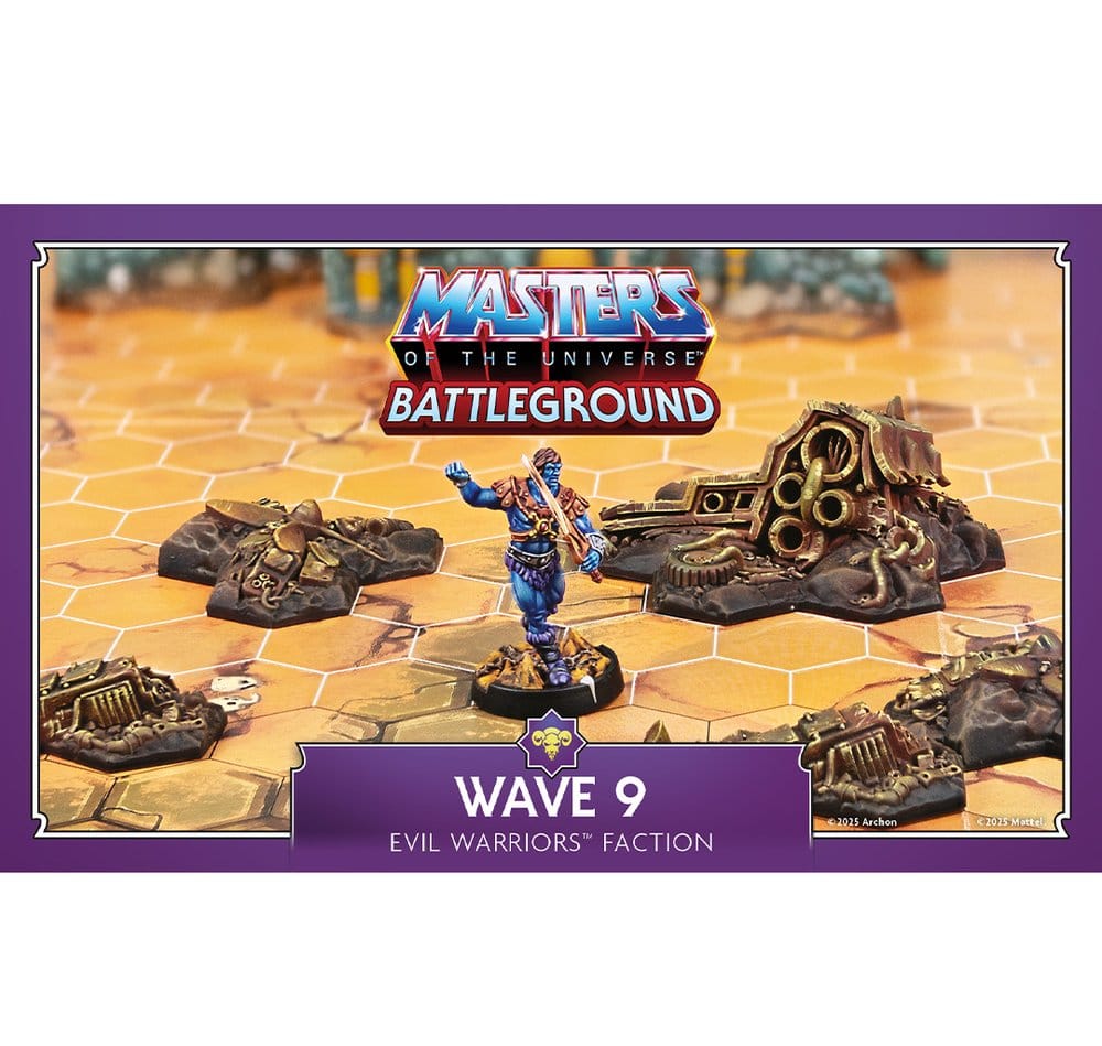 Masters of the Universe: Battleground Juego de Miniaturas Wave 9: Evil Warriors Faction *Edición Francés*