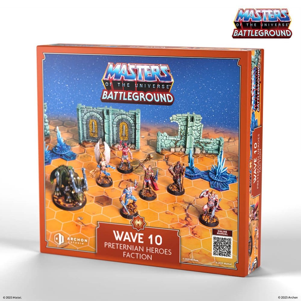 Masters of the Universe: Battleground Juego de Miniaturas Wave 10: Preternian Heroes Faction *Edición Alemán*