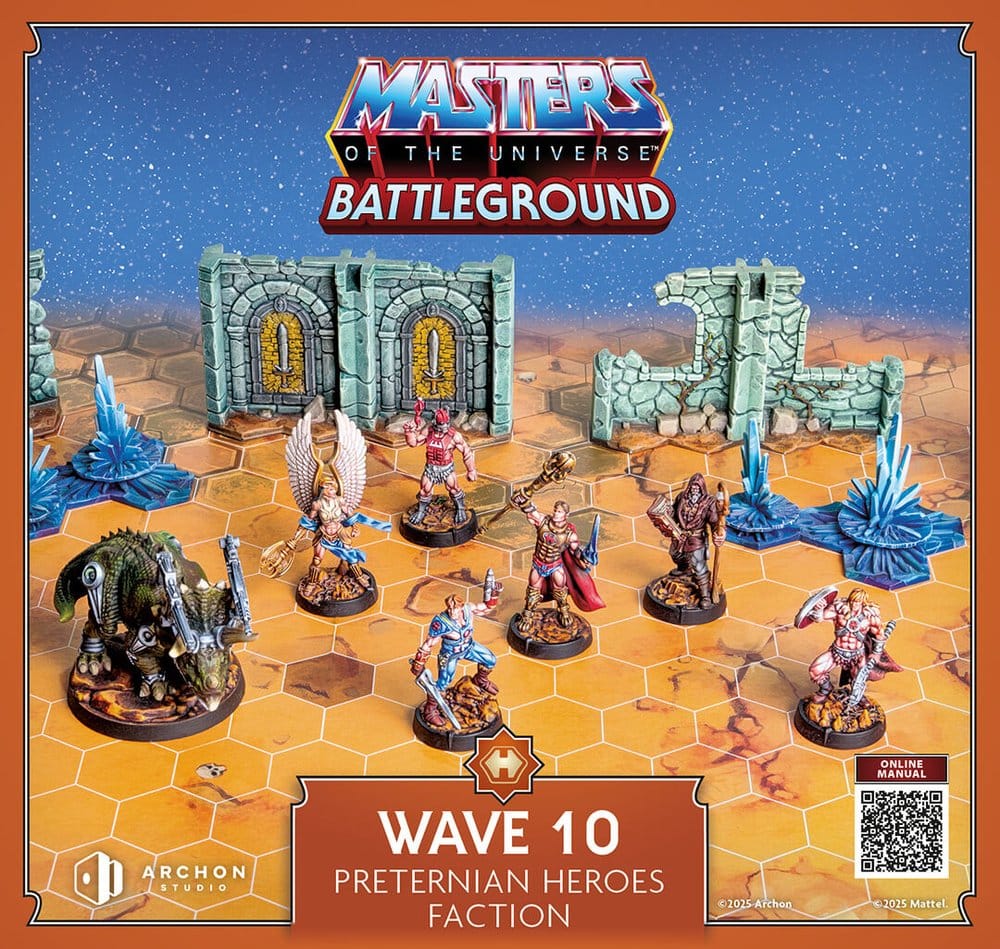 Masters of the Universe: Battleground Juego de Miniaturas Wave 10: Preternian Heroes Faction *Edición Alemán*