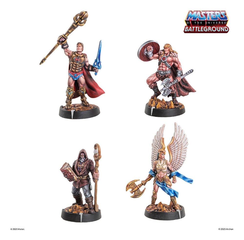 Masters of the Universe: Battleground Juego de Miniaturas Wave 10: Preternian Heroes Faction *Edición Español*