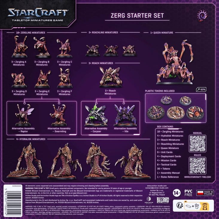 StarCraft TMG Set de Inicio Zerg