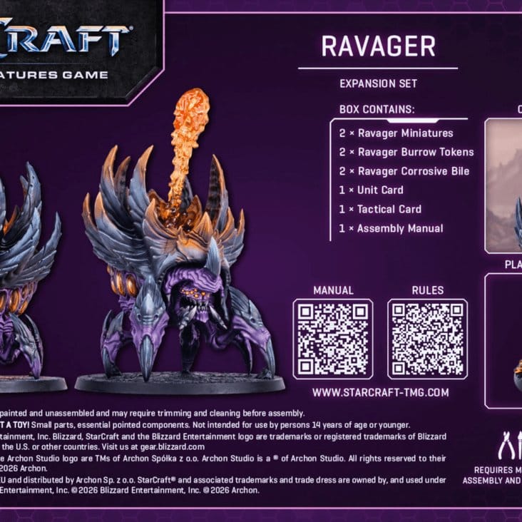 StarCraft TMG Set de Expansión Zerg: Ravager