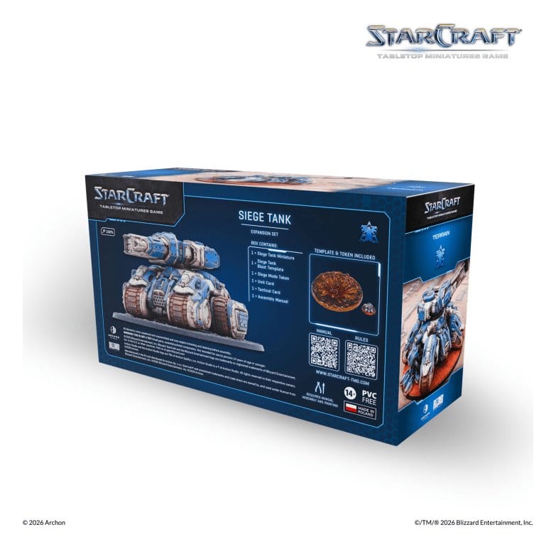 StarCraft TMG Set de Expansión Terran: Siege Tank