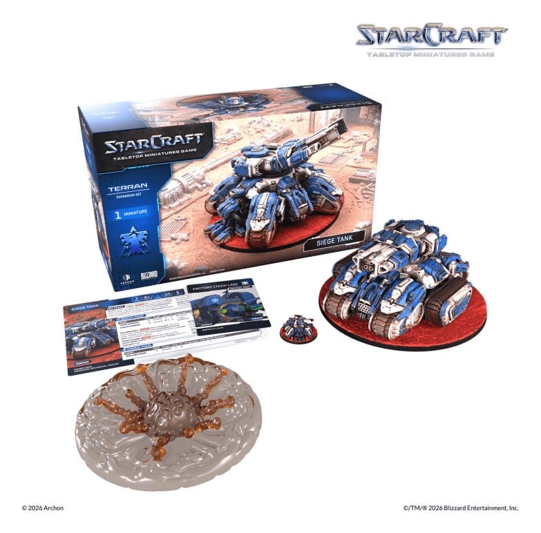 StarCraft TMG Set de Expansión Terran: Siege Tank