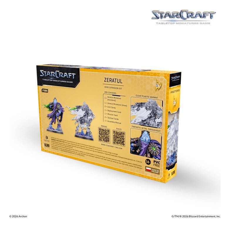 StarCraft TMG Héroe Set de Expansión Protoss: Zeratul