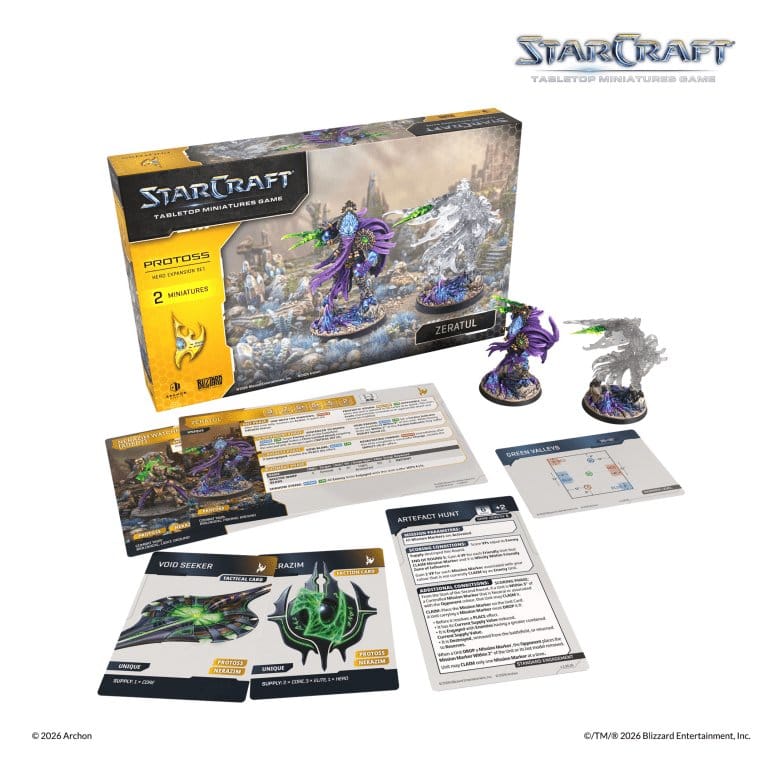 StarCraft TMG Héroe Set de Expansión Protoss: Zeratul