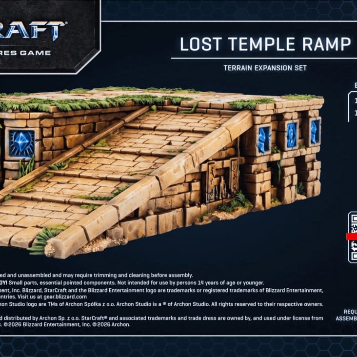 StarCraft TMG Set de Expansión Terrain: Lost Temple Ramp