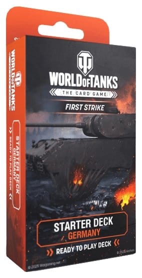 World of Tanks TCG First Strike Mazo de Inicio Germany *Edición Inglés* Frikytopia
