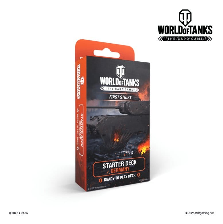 World of Tanks TCG First Strike Mazo de Inicio Germany *Edición Inglés*
