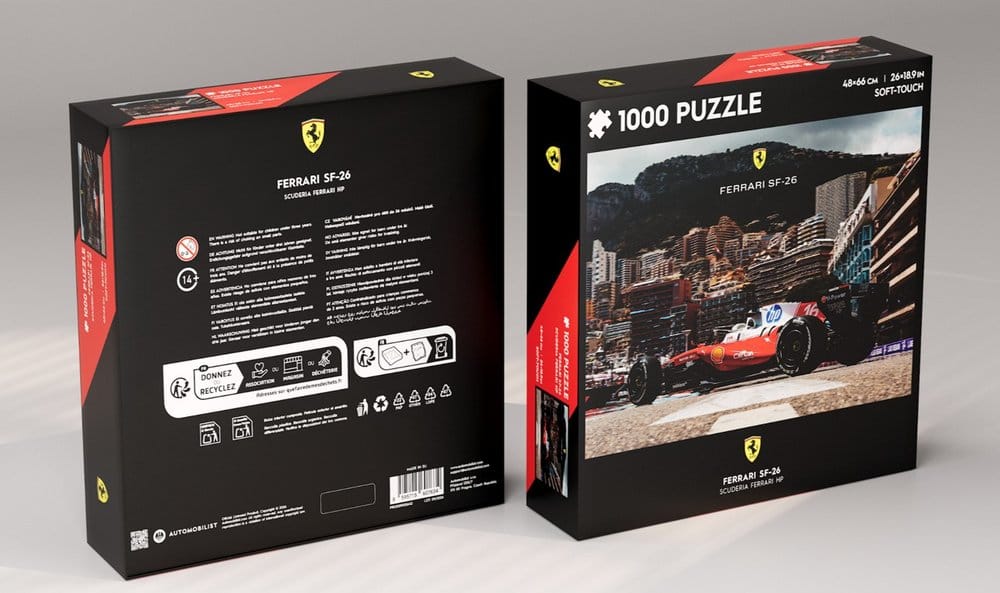 Scuderia Ferrari HP Puzzle SF-26 - 2026 Season 48 x 66 cm (1000 piezas) Frikytopia