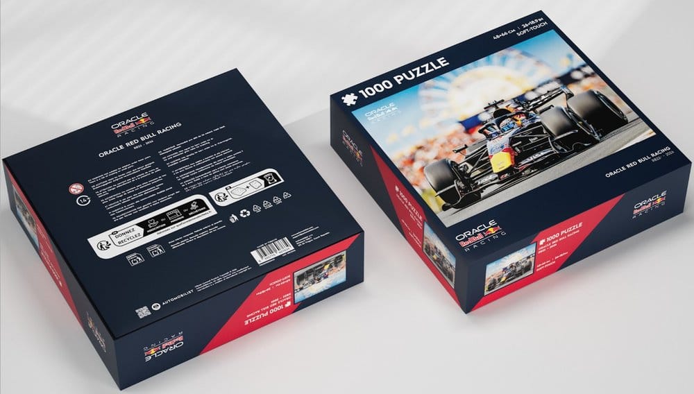 Oracle Red Bull Racing Puzzle 2026 - Max Verstappen 48 x 66 cm (1000 piezas)