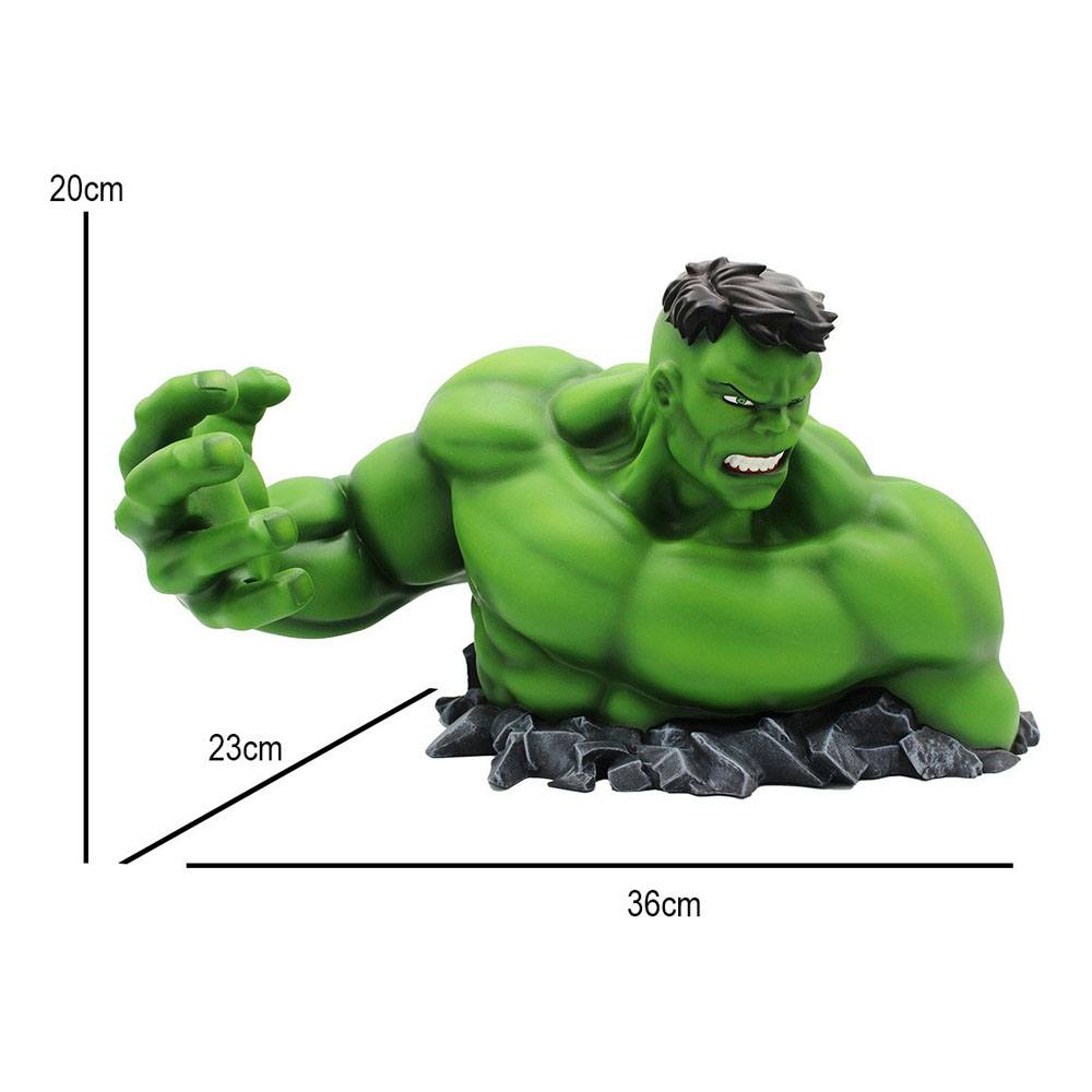 Hucha busto semic marvel mega bank hulk deluxe 20 cm