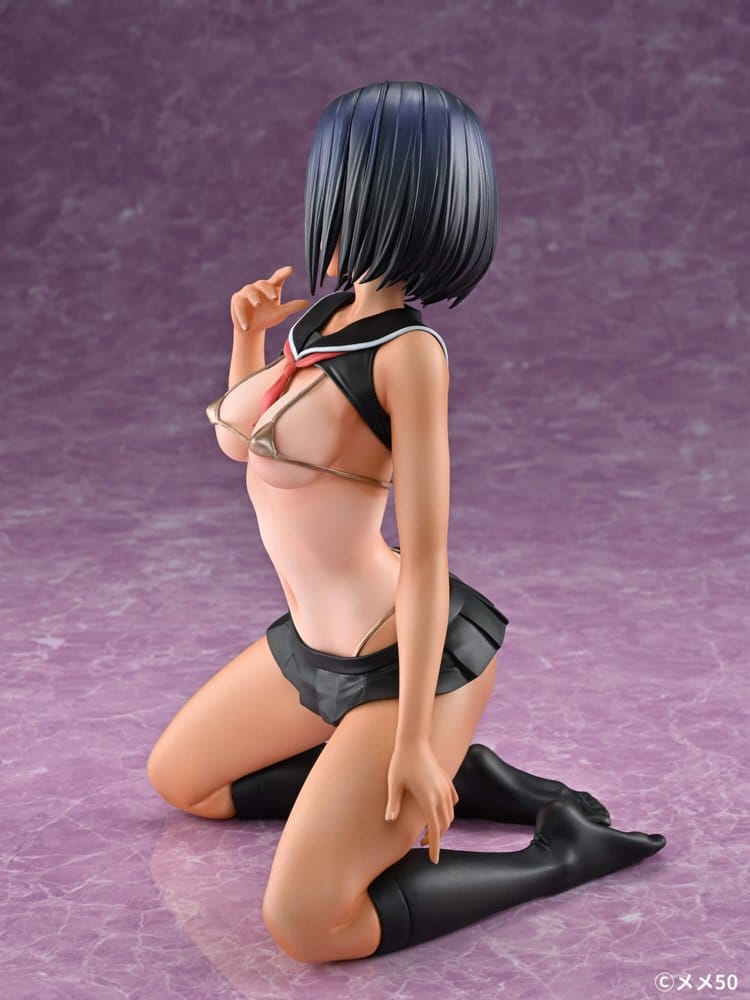 Original Character Miharu no Hajimete Figura PVC 1/6 Miharu Arai Tan line Ver. 20 cm