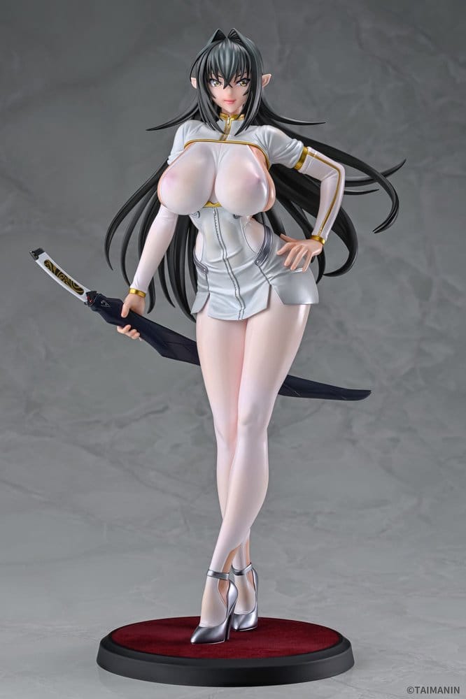 Taimanin RPG Figura PVC 1/6 Annerose Vajra White see-through Ver. 31 cm