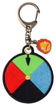 O Castelo Andante Porta-chaves Embroidery Magic colour disc