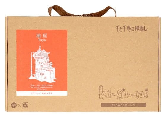 A Viagem de Chihiro Kit de Trabalhos Manuais em Madeira Kigumi Aburaya
