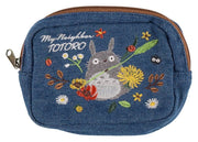 O Meu Vizinho Totoro Bolsa de Denim Totoro & flower wreath