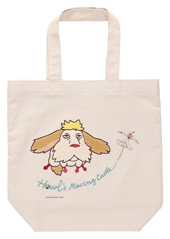 O Castelo Ambulante Mochila de tela Embroidery Canvas Flying Heen Frikytopia