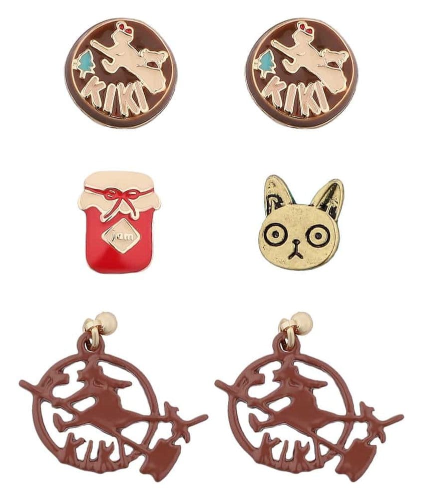 Kiki - A Aprendiz de Feiticeira Brincos de Mola Kiki Set de 6 Frikytopia